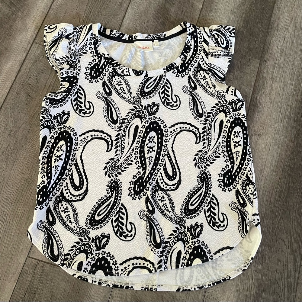 Deletta Madrona Paisley top - Picture 5 of 7